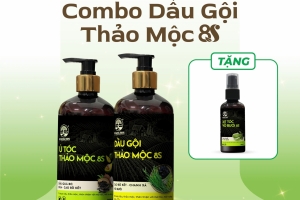 (Mua 1 Ủ Tóc và 1 Dầu Gội Tặng 1 XỊT TÓC) - Cao Xoa Bóp Thảo Dược 8S - 8 Sang BDS